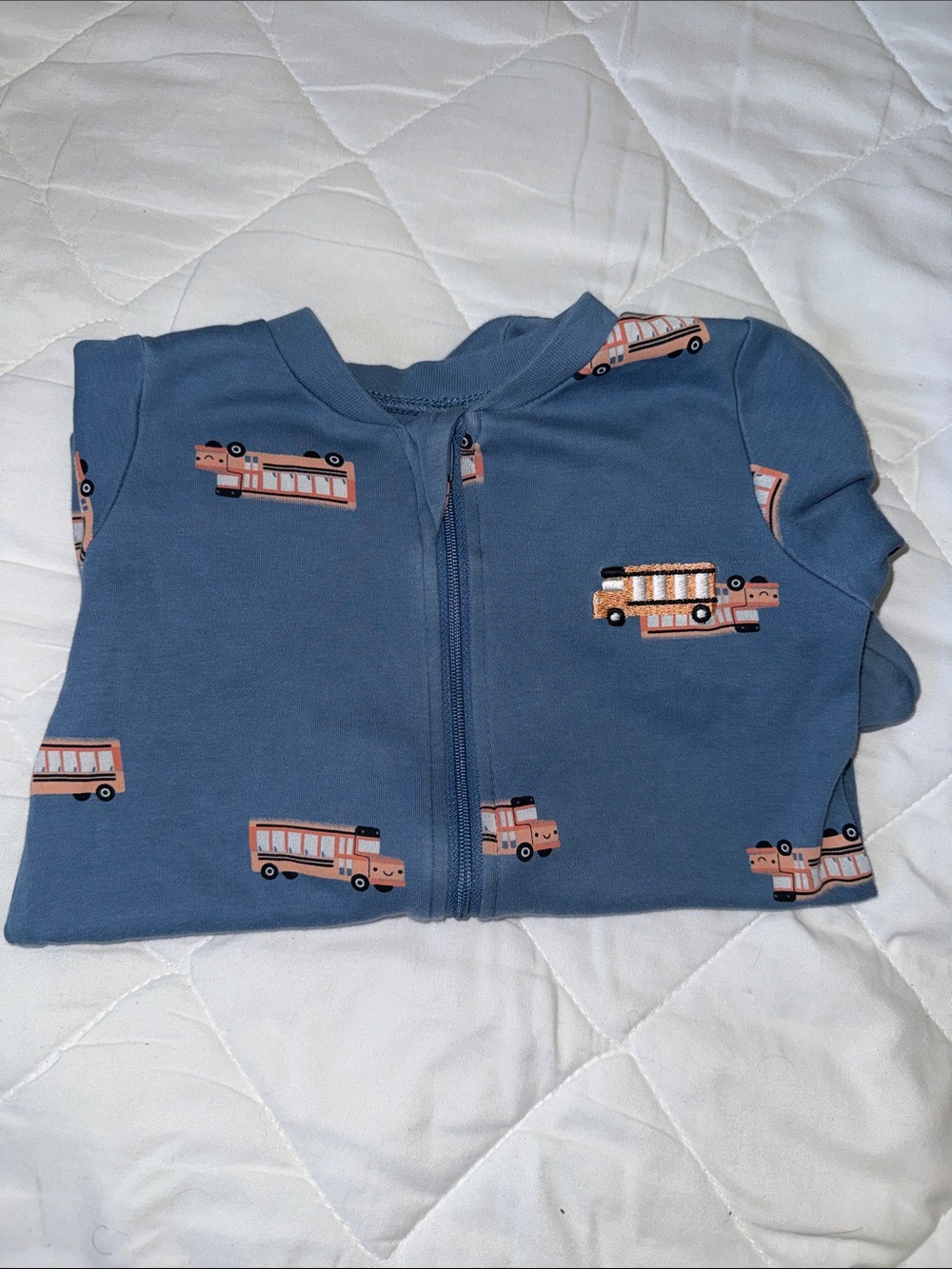 9m Pekkle School bus sleepers onsie